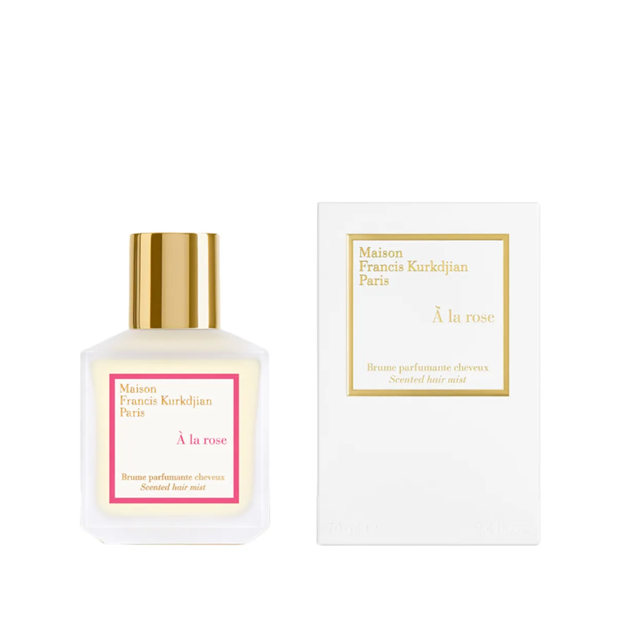 À la rose Scented hair mist