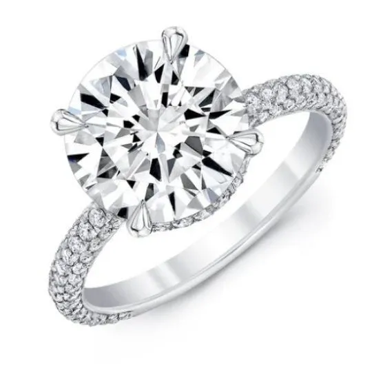 1 Carat Round Cut Diamond - F VS2 - 1.20ct - 118605
