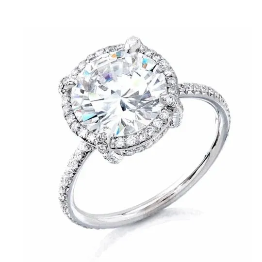 1 Carat Round Cut Diamond - F VS2 - 1.20ct - 118605