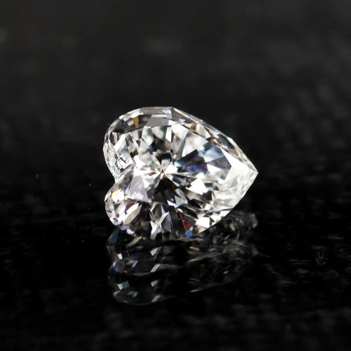 1.01 Carat Loose F / VVS2 Heart Shaped Cut Diamond GIA Certified