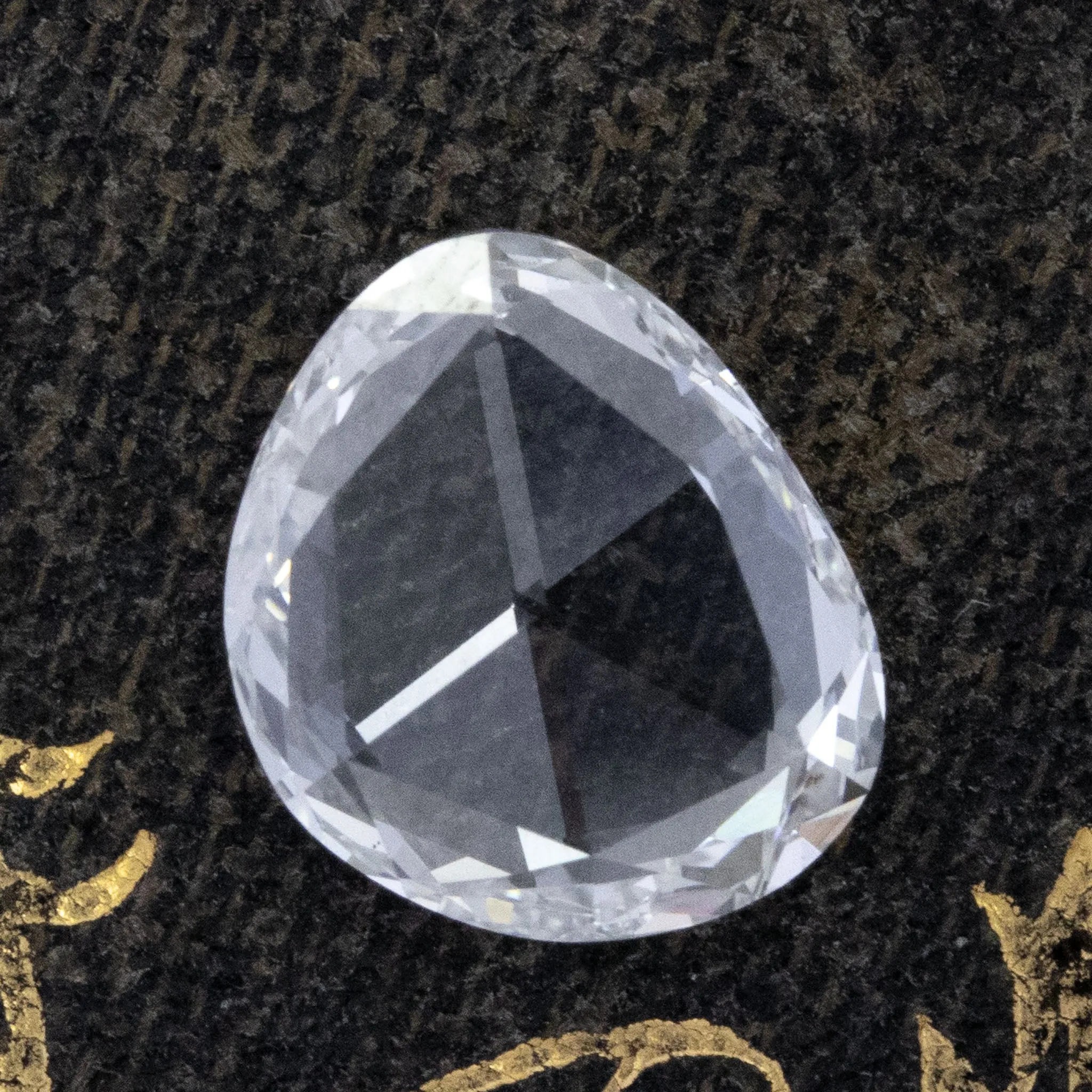 1.12ct Peart Cut Diamond, GIA H VS1