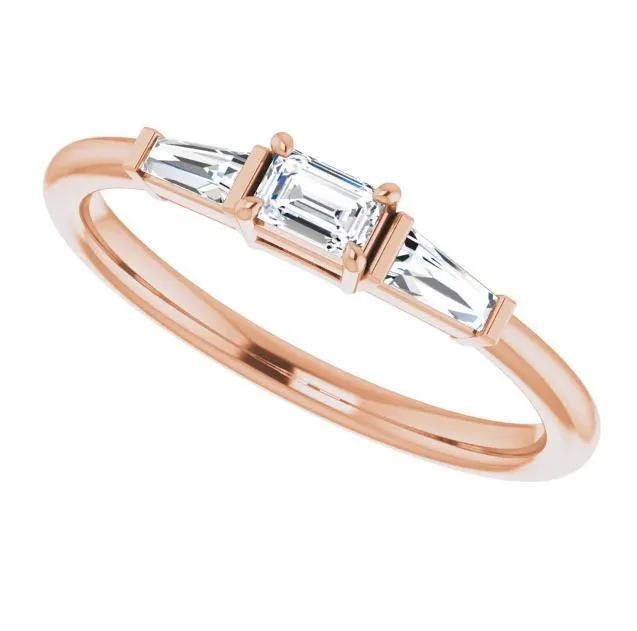 1/3 CTW Diamond Stackable Ring