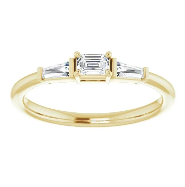 1/3 CTW Diamond Stackable Ring