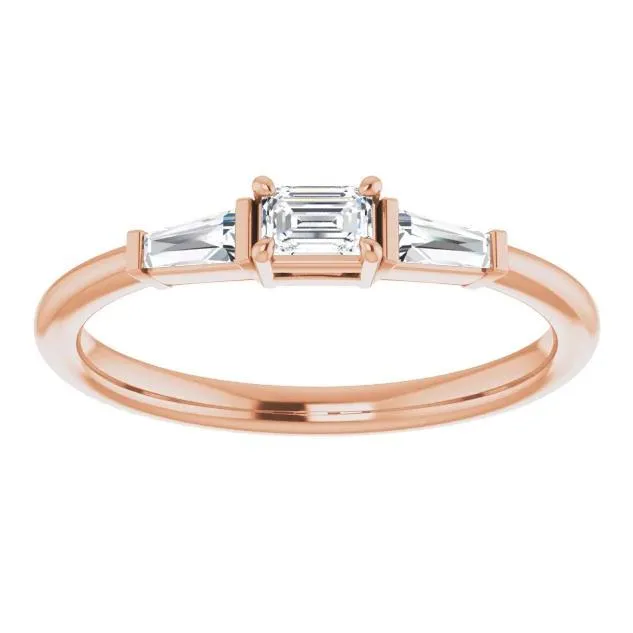 1/3 CTW Diamond Stackable Ring