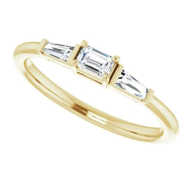 1/3 CTW Diamond Stackable Ring