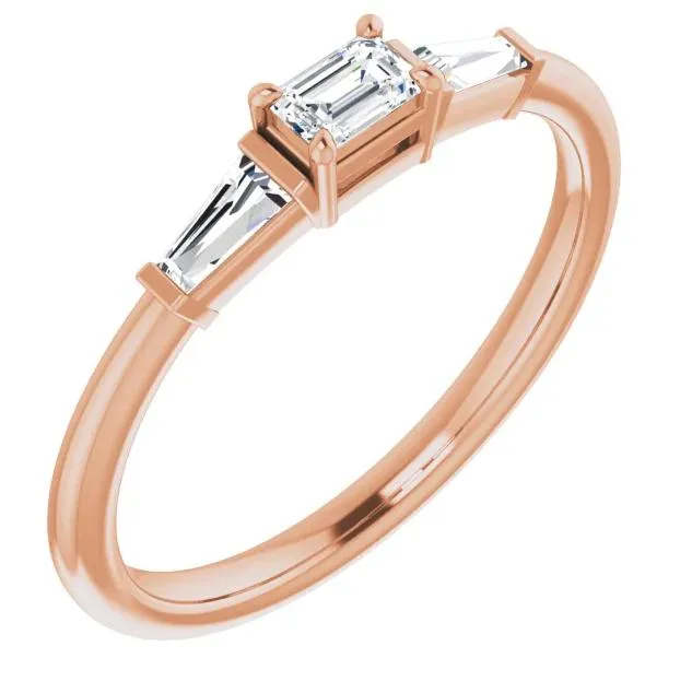 1/3 CTW Diamond Stackable Ring
