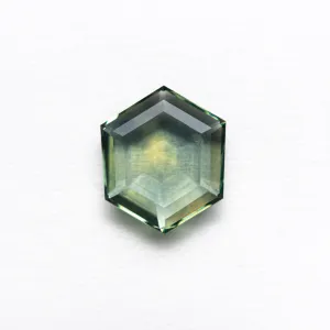 1.4ct Hexagon Montana Sapphire