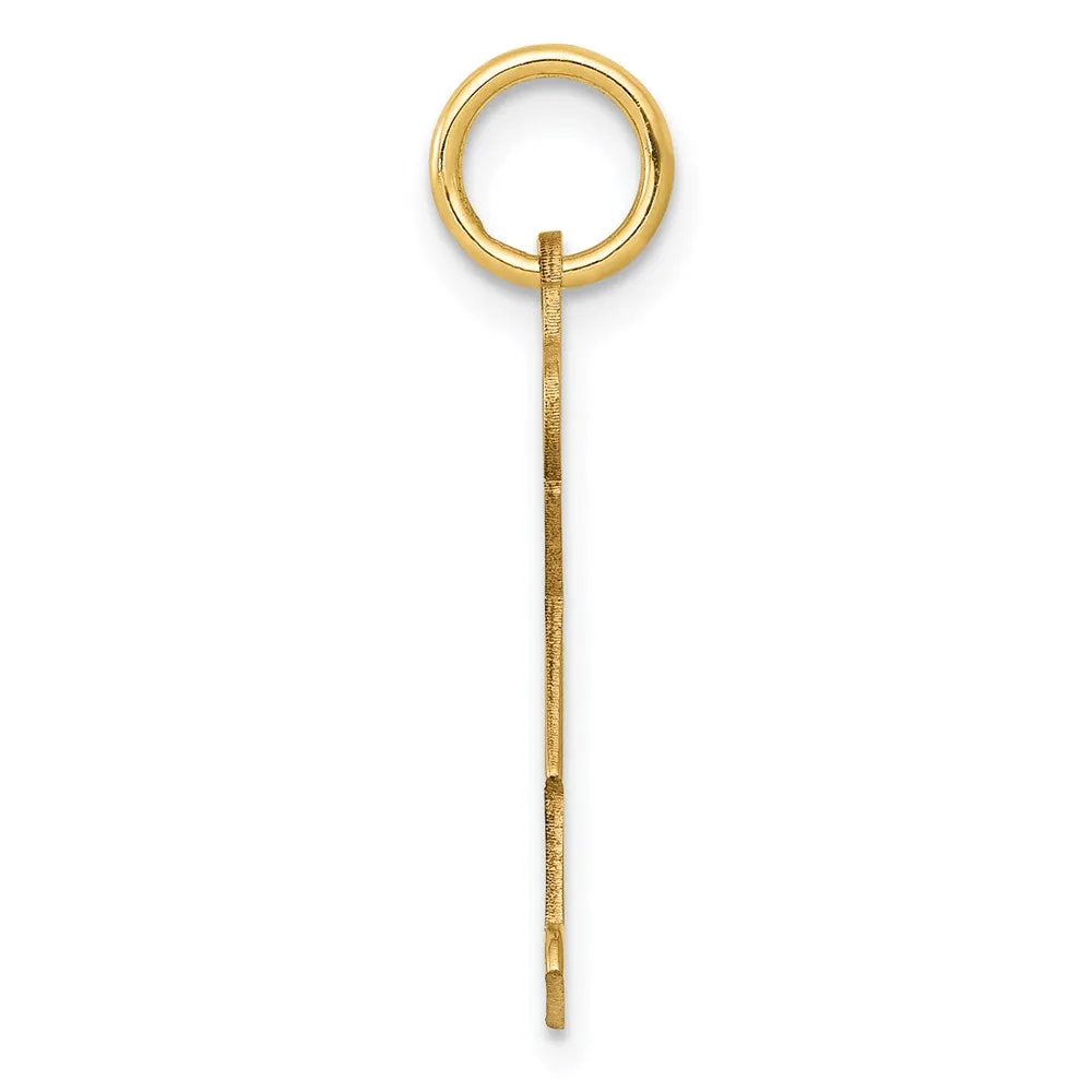 14k Yellow Gold Kid Charm