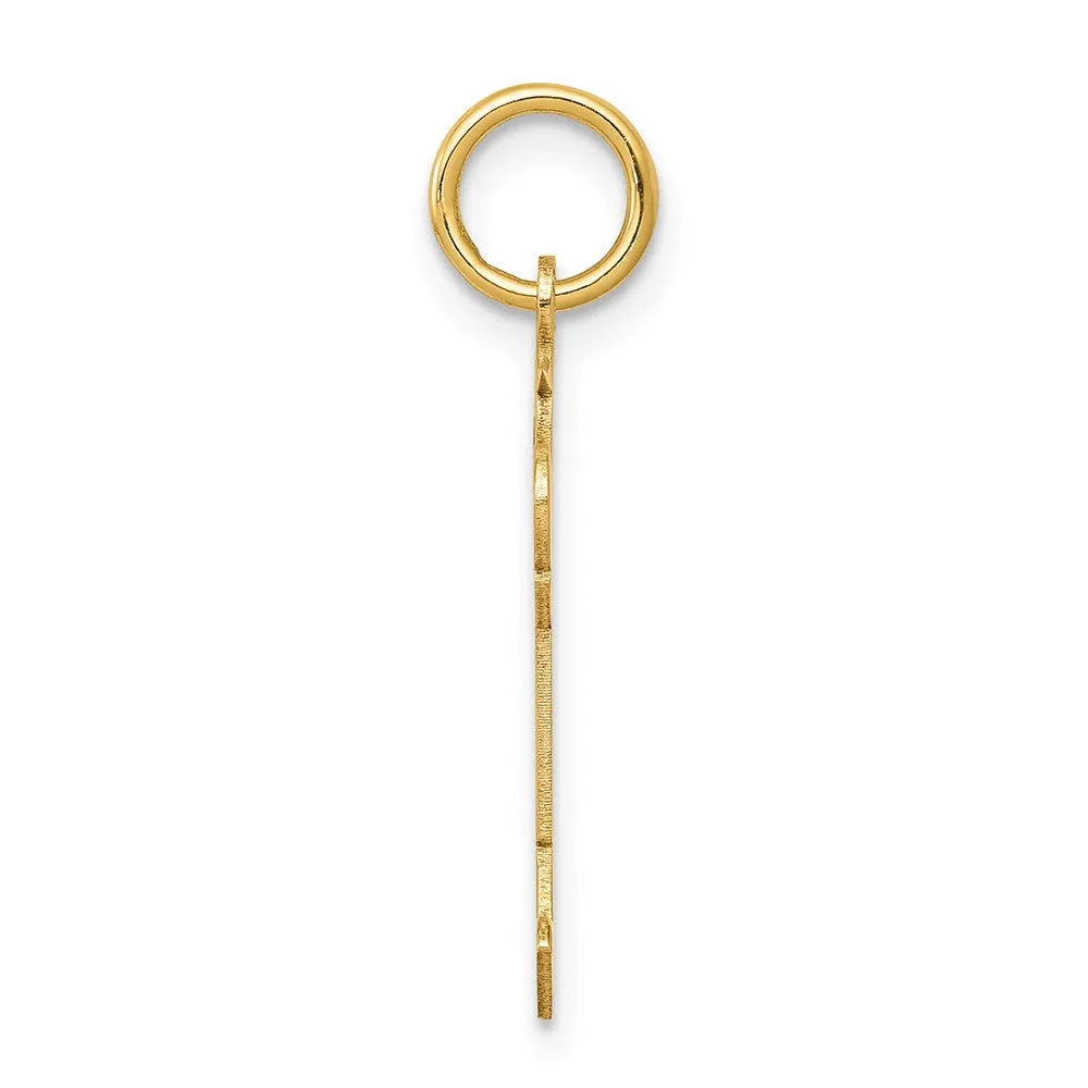 14k Yellow Gold Kid Charm