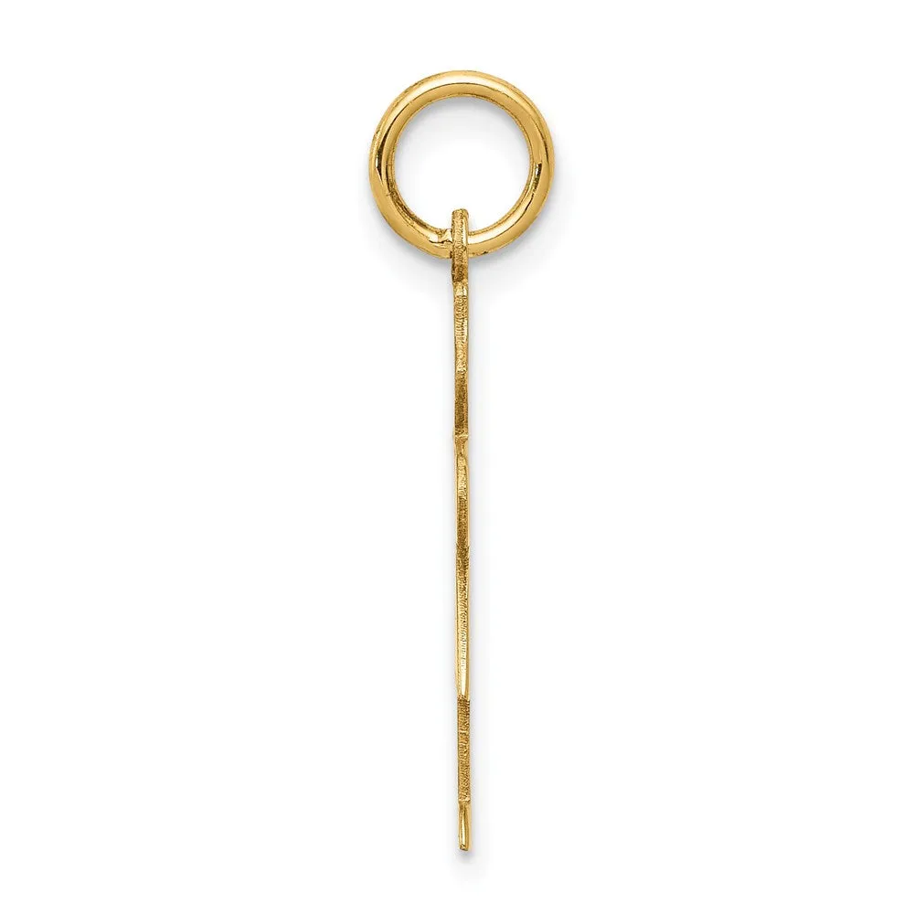 14k Yellow Gold Kid Charm