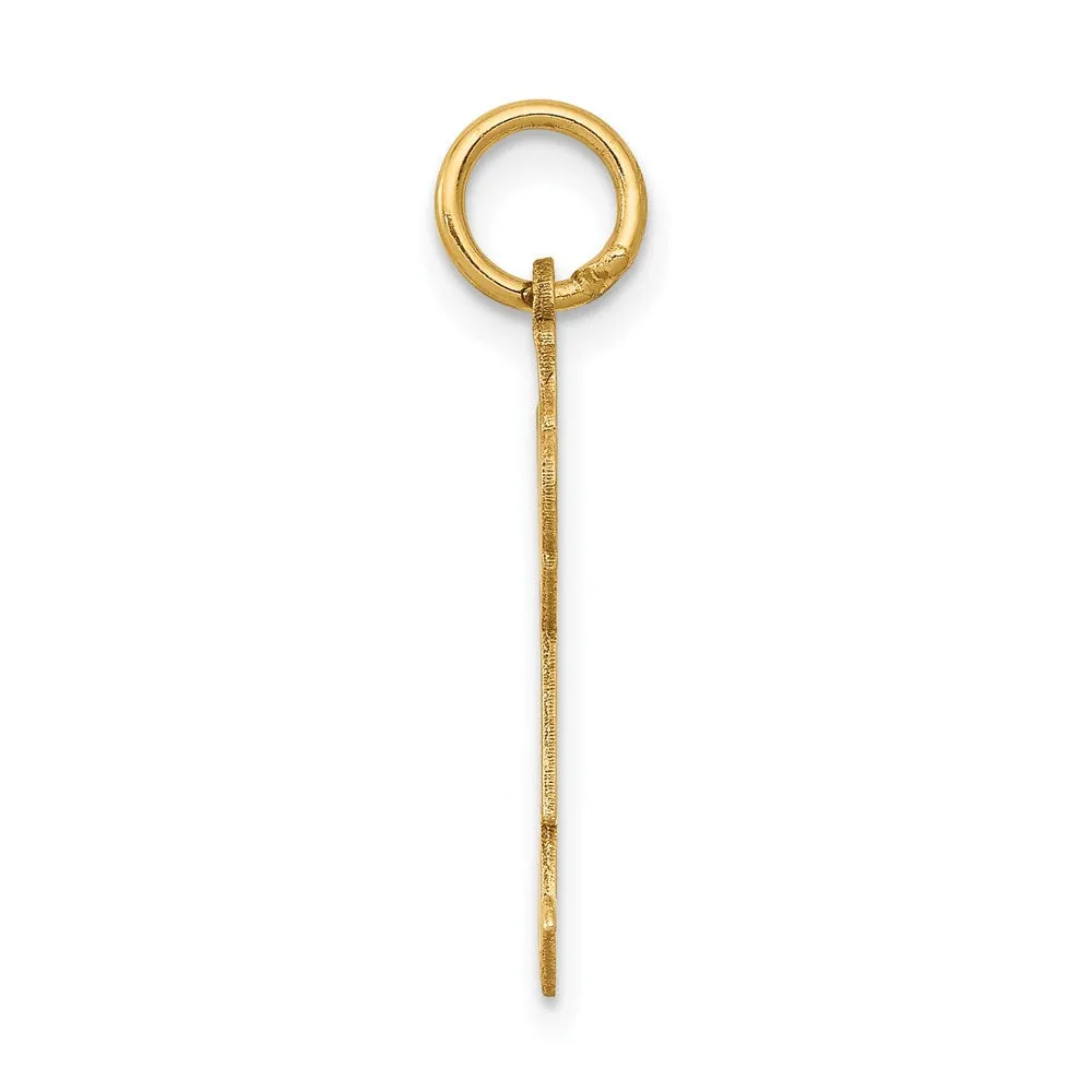 14k Yellow Gold Kid Charm