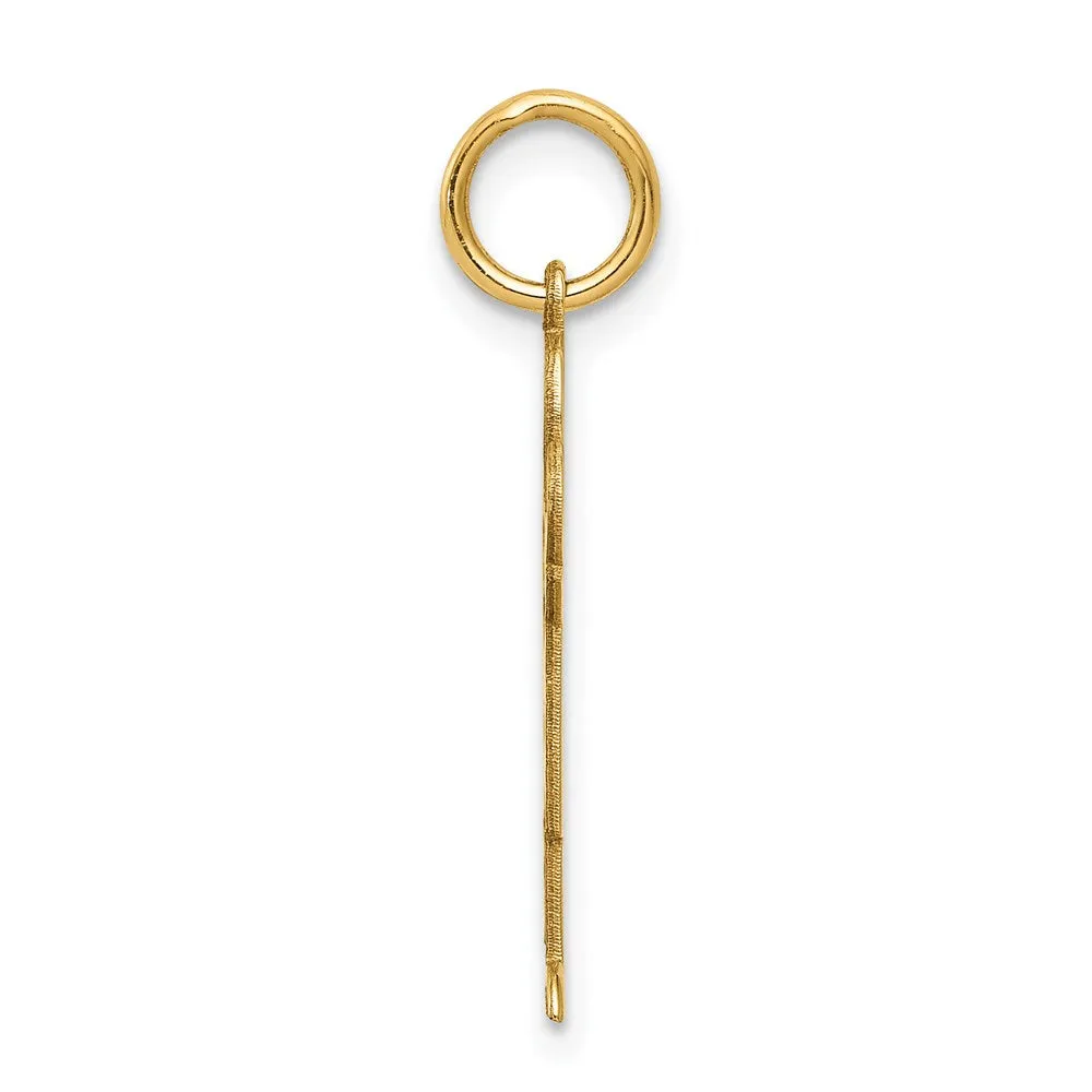 14k Yellow Gold Kid Charm