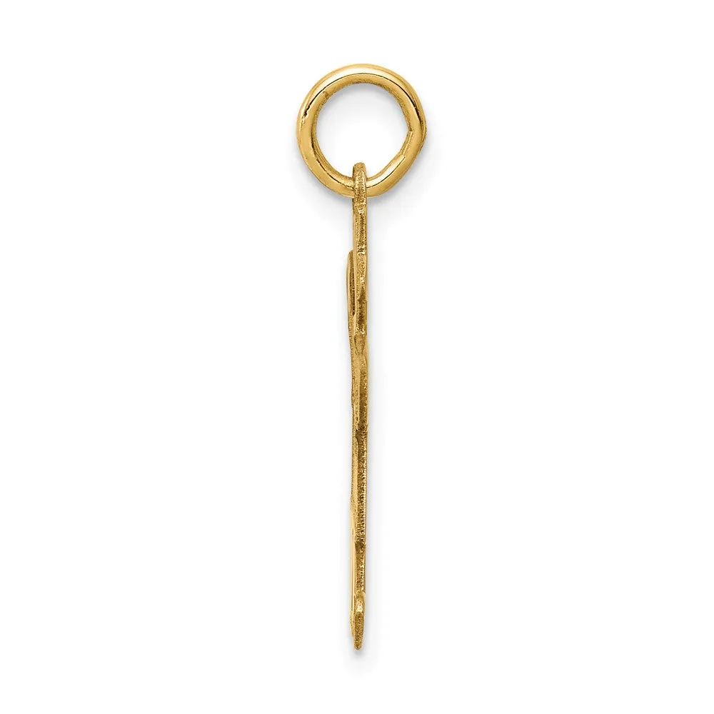 14k Yellow Gold Kid Charm