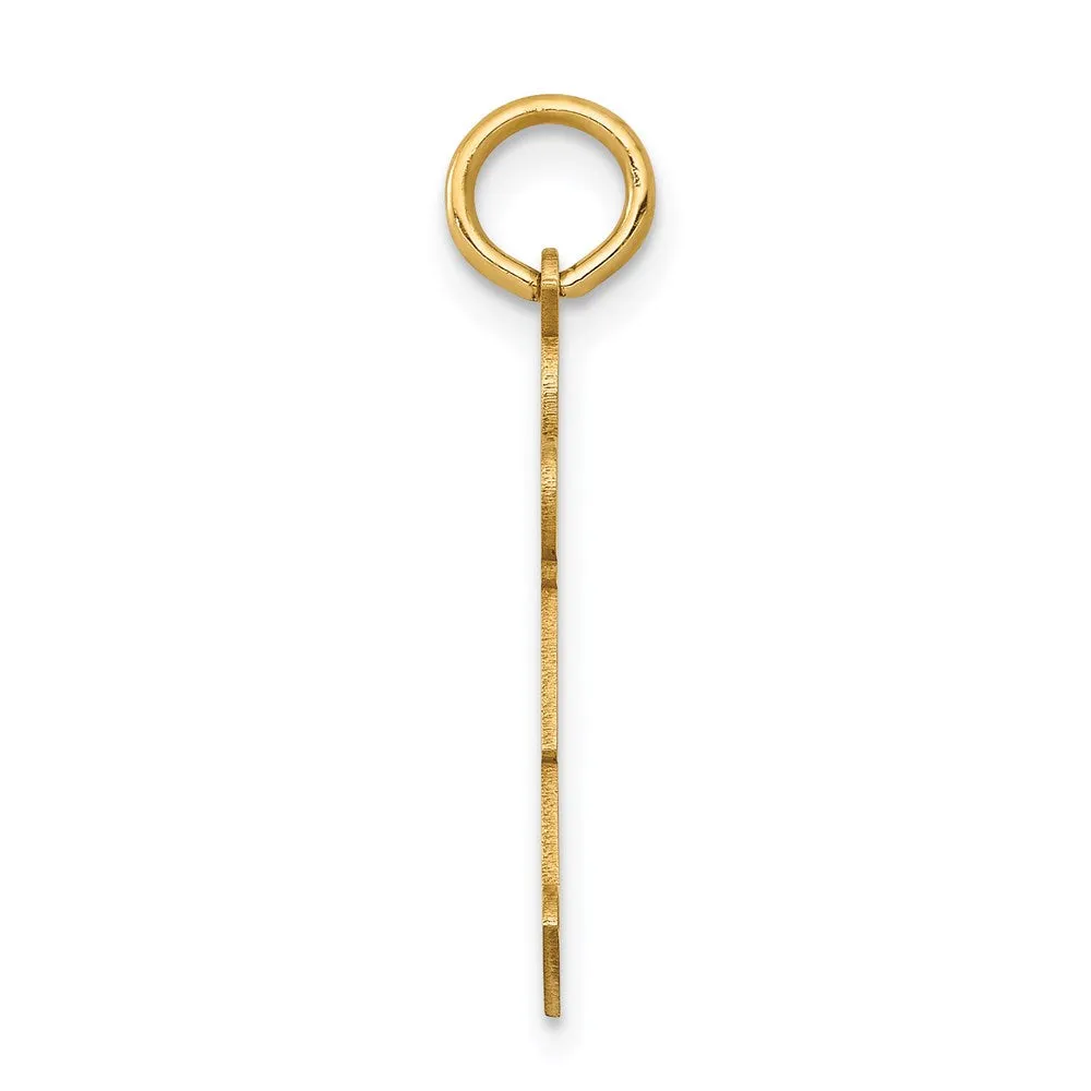 14k Yellow Gold Kid Charm