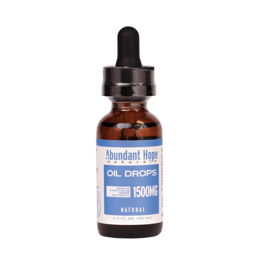 1500mg Broad Spectrum CBD Oil