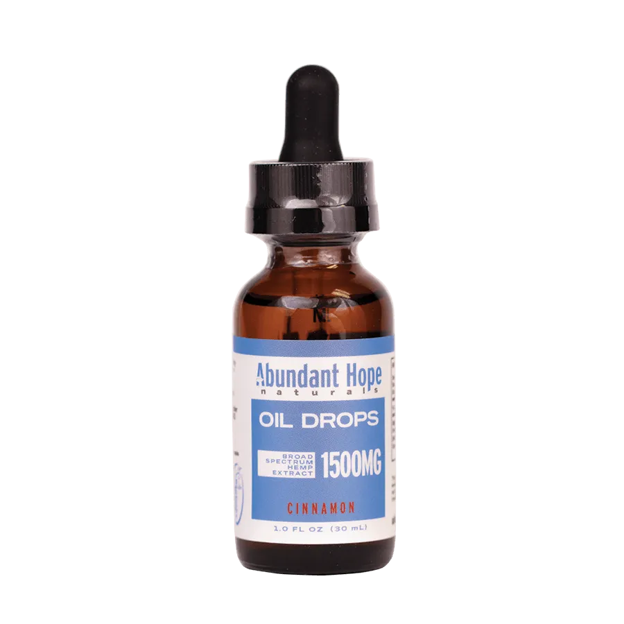 1500mg Broad Spectrum CBD Oil