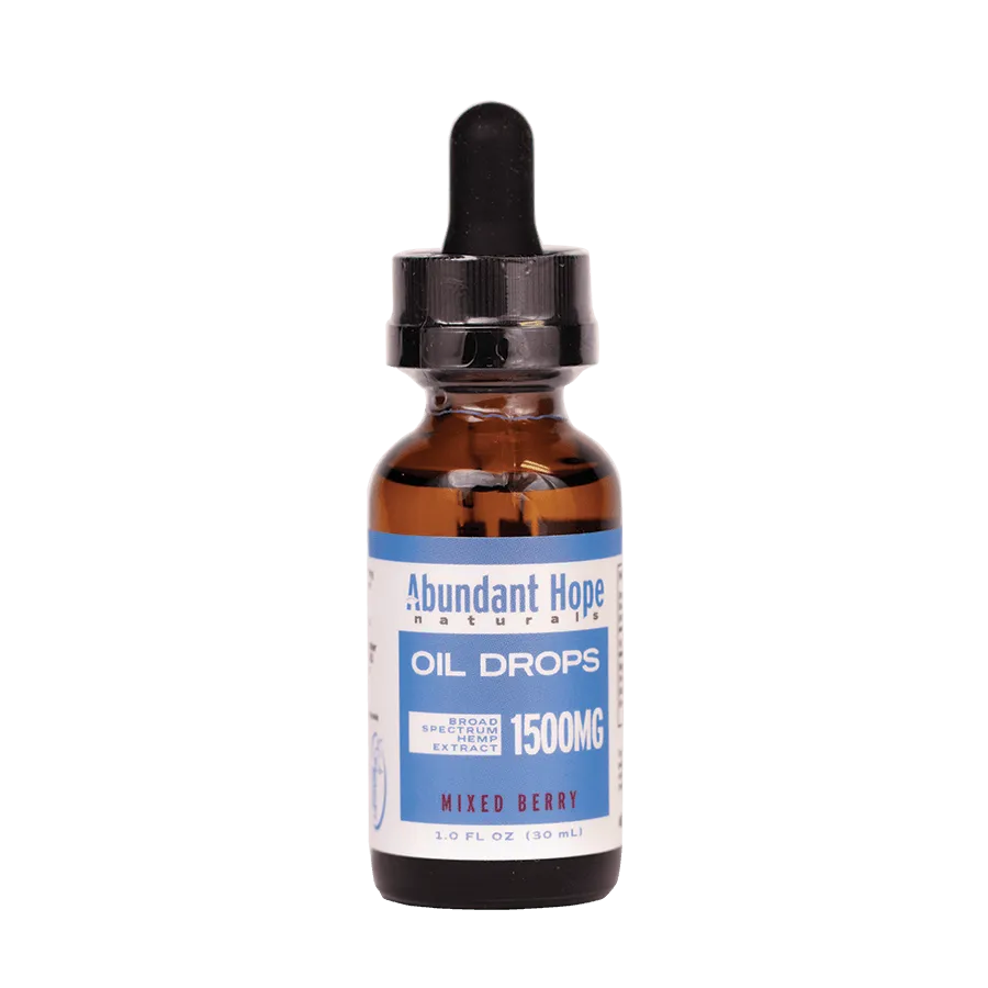 1500mg Broad Spectrum CBD Oil