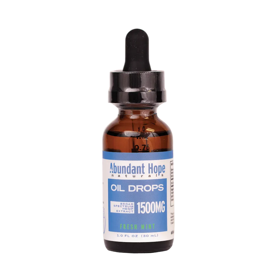 1500mg Broad Spectrum CBD Oil