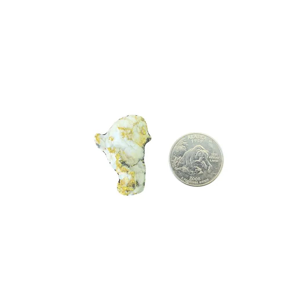 18.05Gr Loose Natural Gold Quartz
