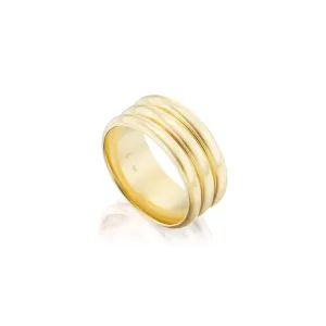 18K Triple Row Band