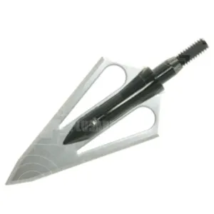 2 Blade Double Bevel Broad Heads (6 Pack)