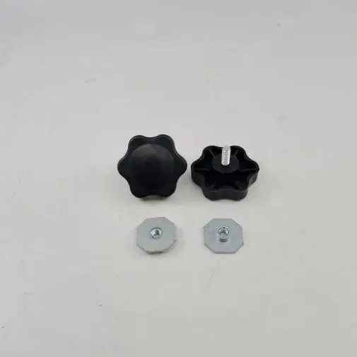 2 x Awning Locking Knob with Nuts to Suit Carefree Awnings