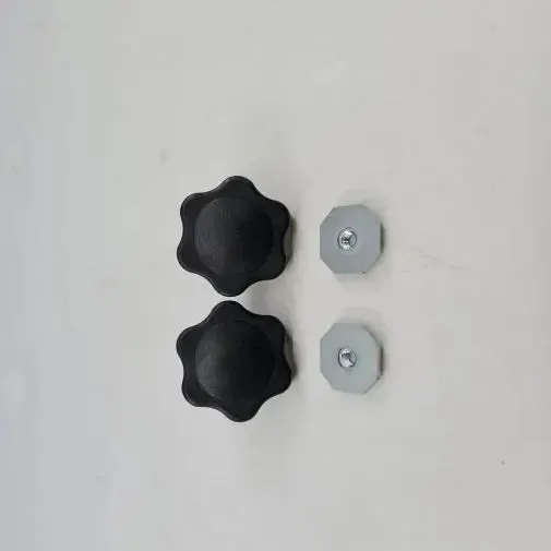 2 x Awning Locking Knob with Nuts to Suit Carefree Awnings
