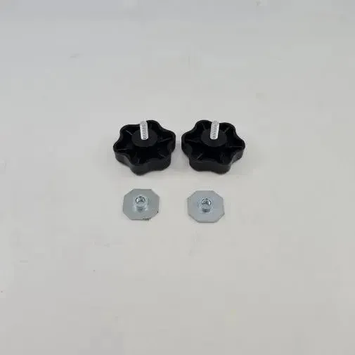 2 x Awning Locking Knob with Nuts to Suit Carefree Awnings