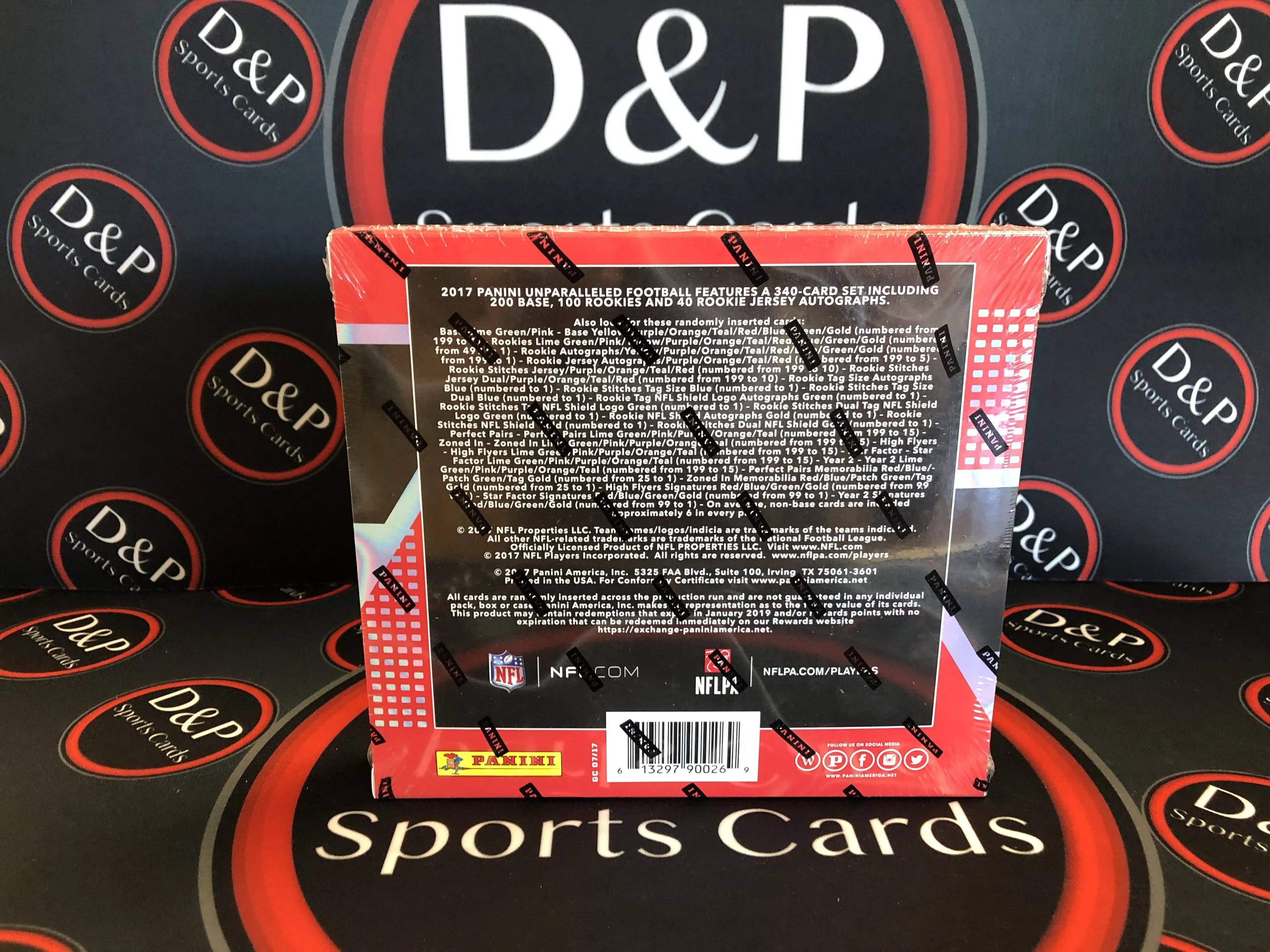 2017 Panini Unparalleled Football Hobby Box