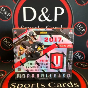 2017 Panini Unparalleled Football Hobby Box