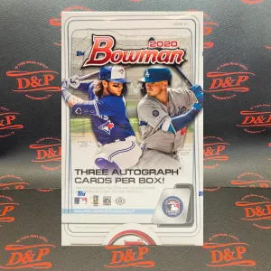 2020 Bowman Baseball Jumbo Box