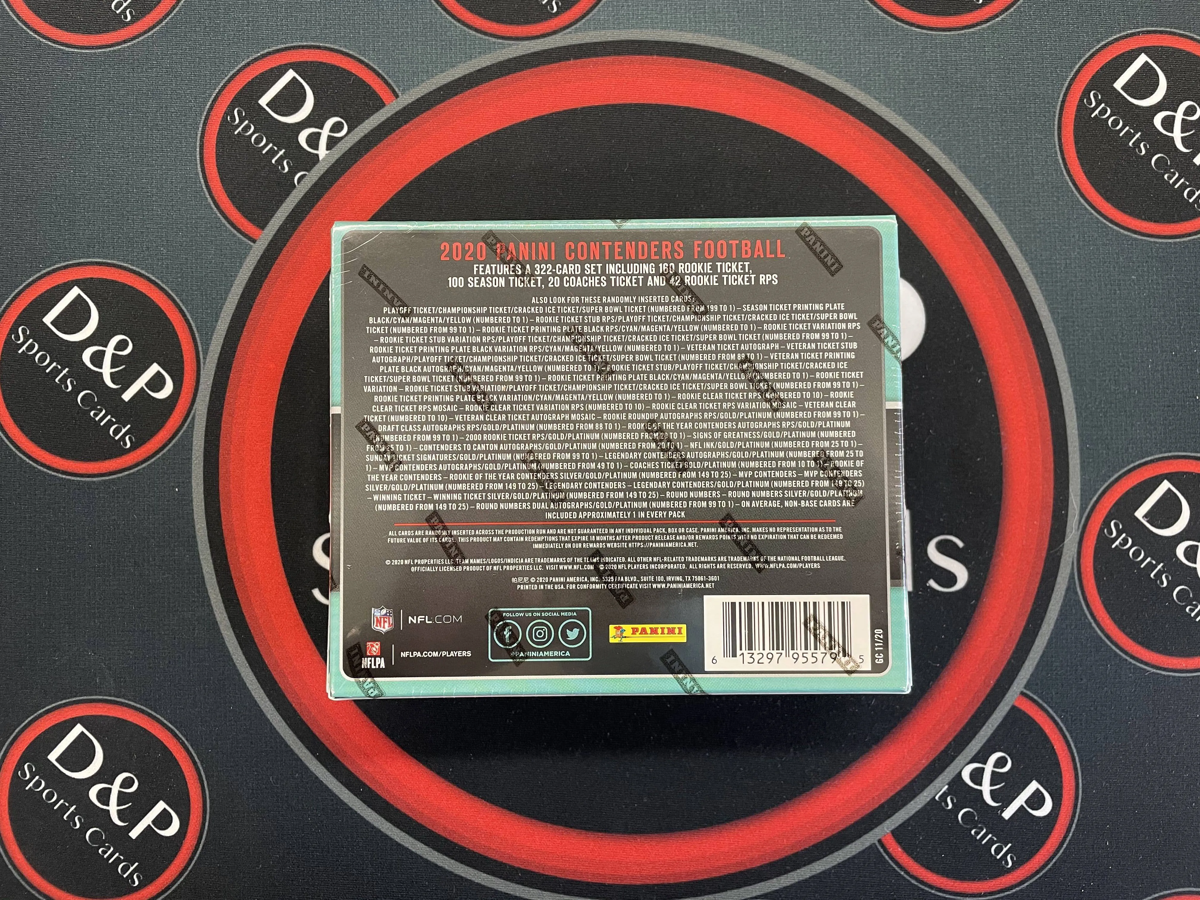 2020 Panini Contenders Football Hobby Box