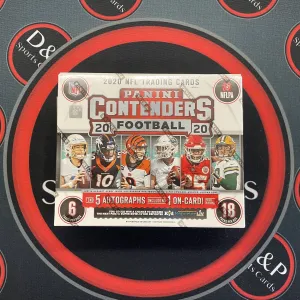 2020 Panini Contenders Football Hobby Box