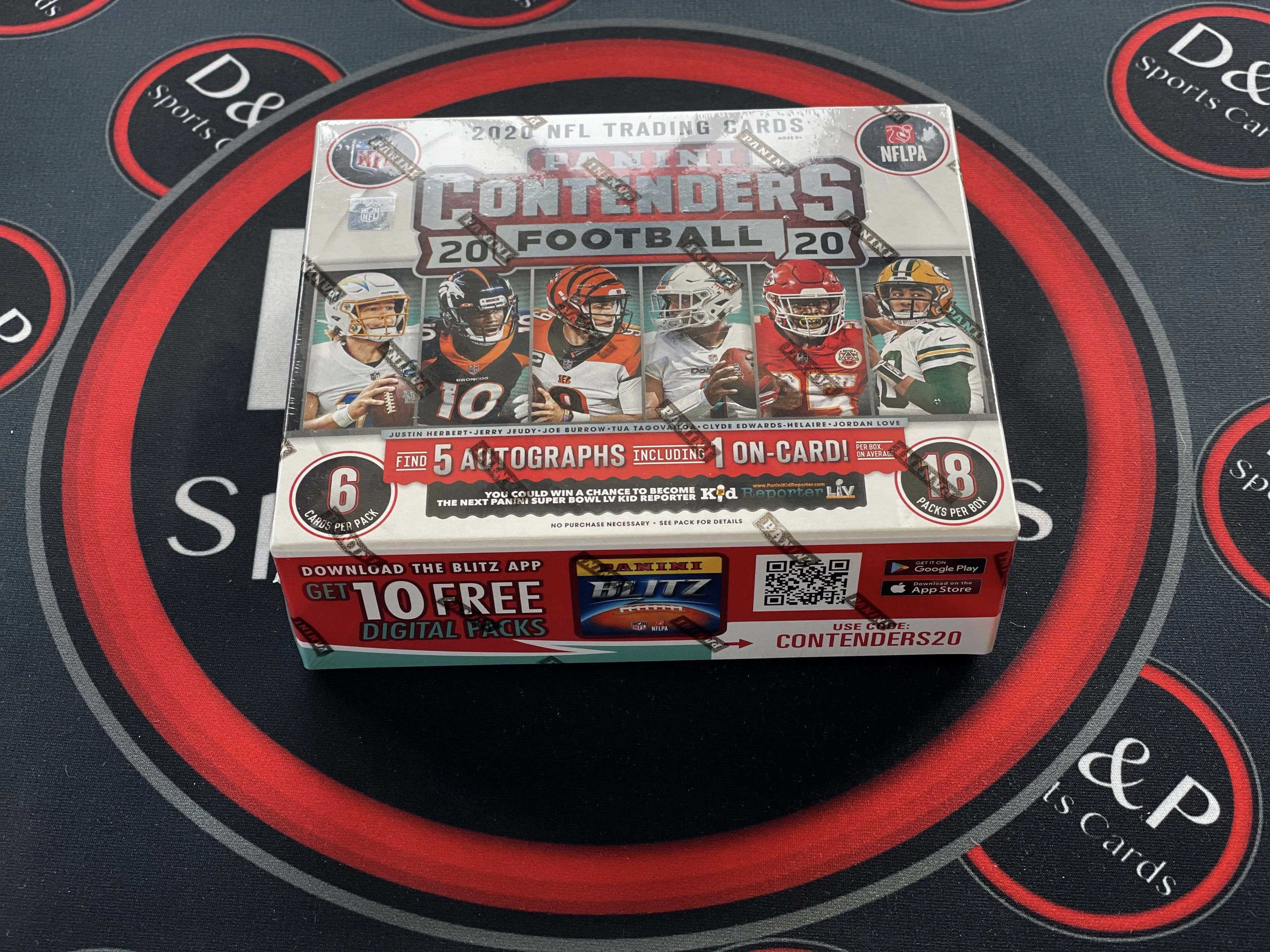 2020 Panini Contenders Football Hobby Box