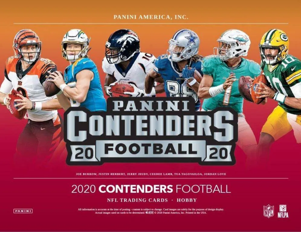 2020 Panini Contenders Football Hobby Box