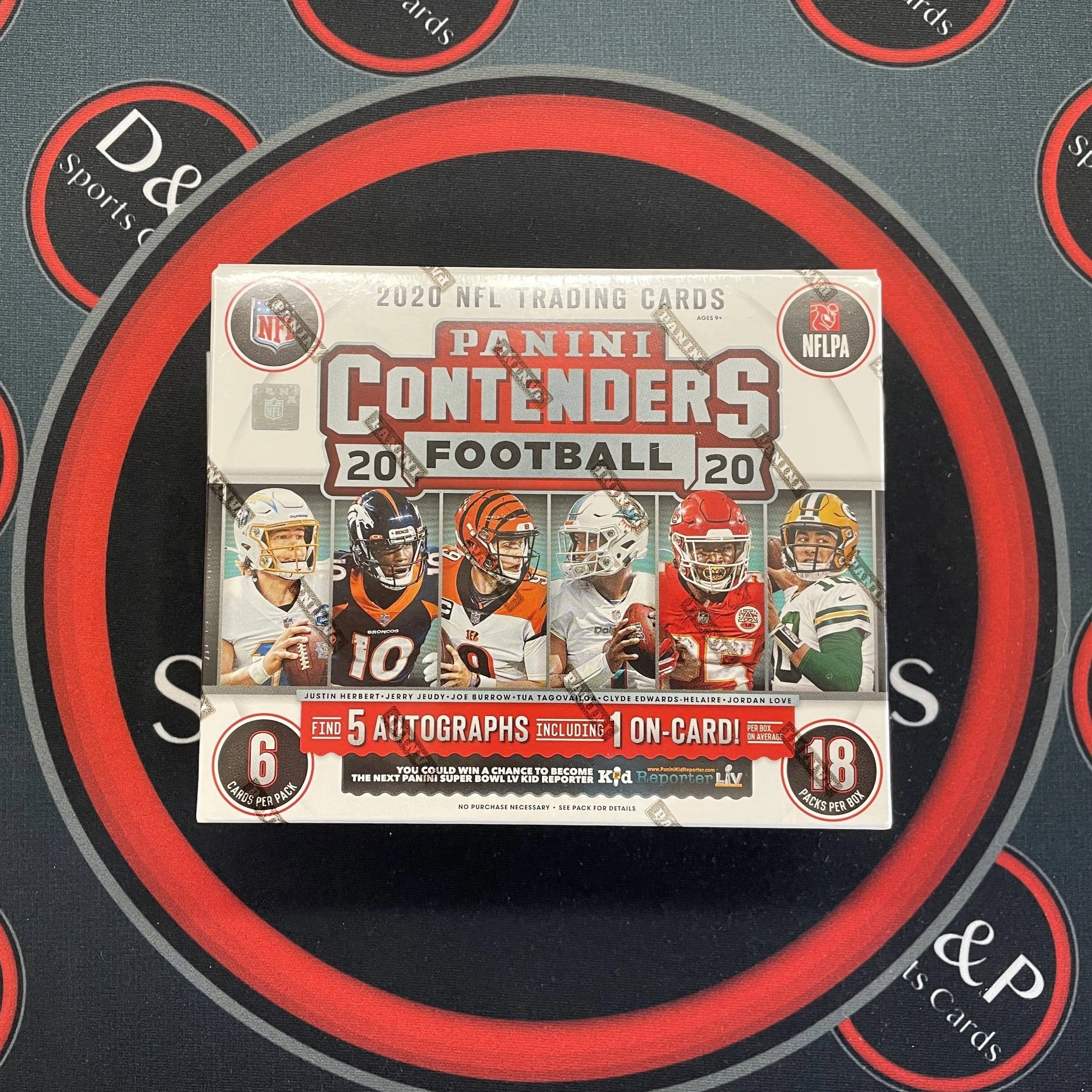 2020 Panini Contenders Football Hobby Box