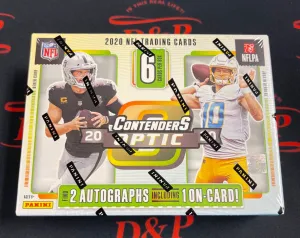 2020 Panini Contenders Optic Football Hobby Box