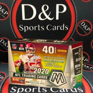 2020 Panini Mosaic Football Mega Box (Target)