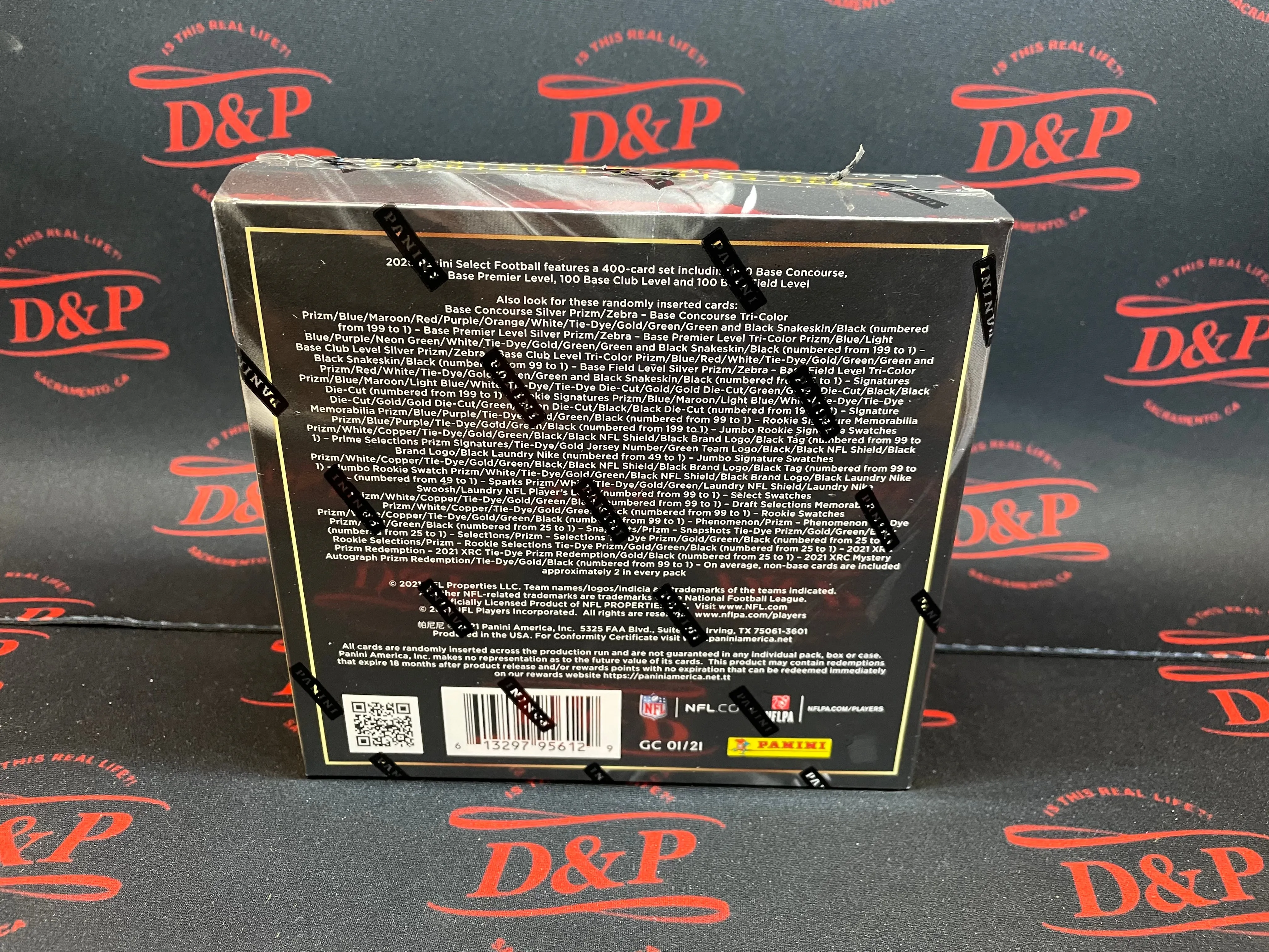 2020 Panini Select Football Hobby Box