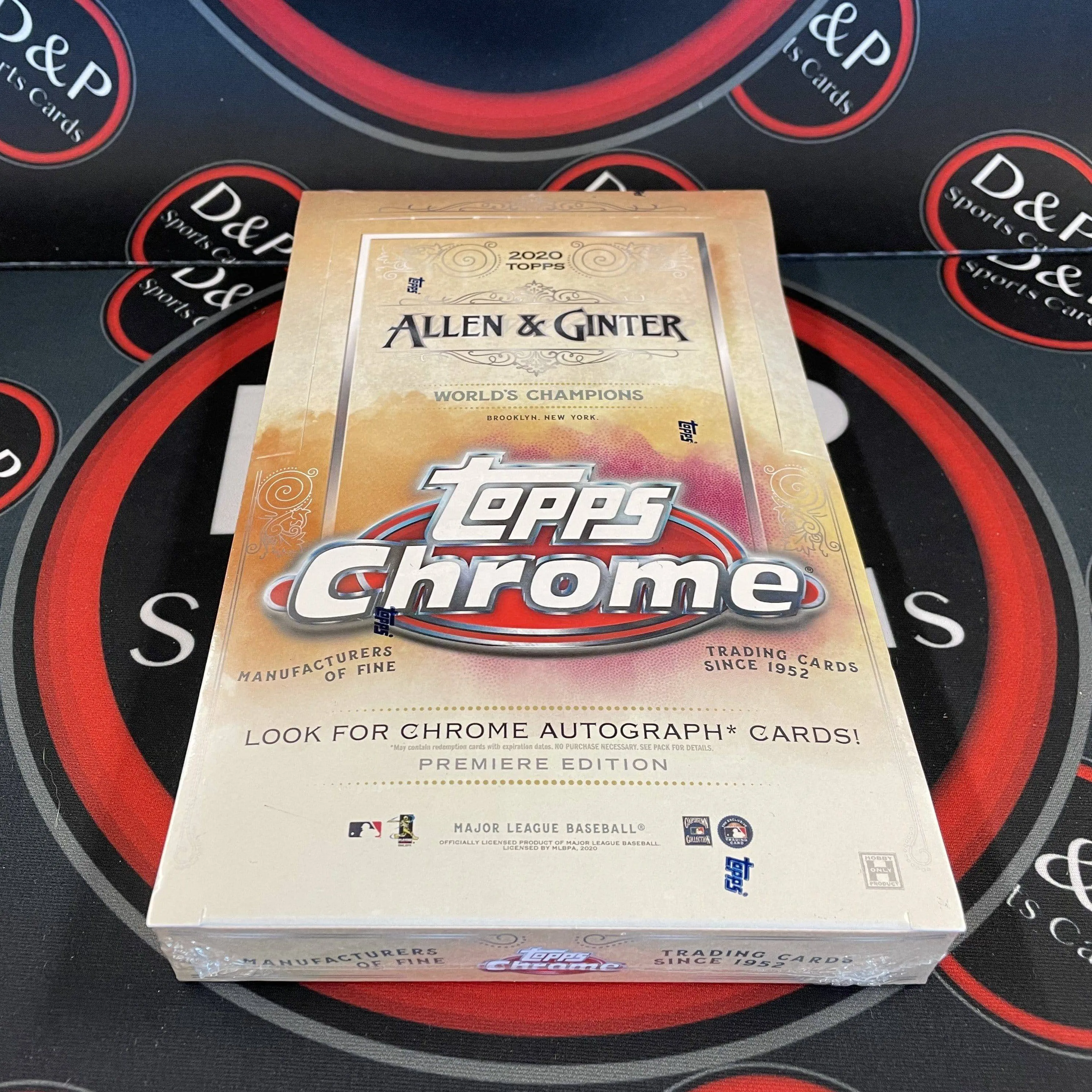 2020 Topps Allen & Ginter Chrome Baseball Hobby Box