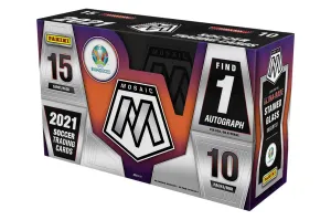 2020/21 Panini Mosaic UEFA Euro Soccer Hobby Box