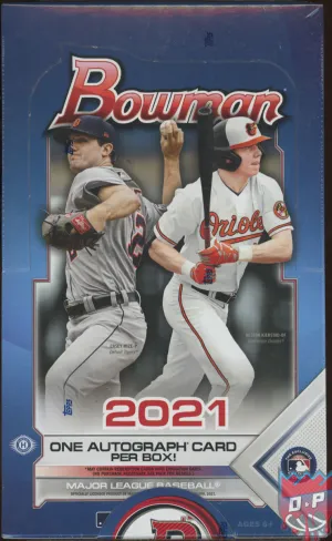 2021 Bowman Baseball Hobby Box