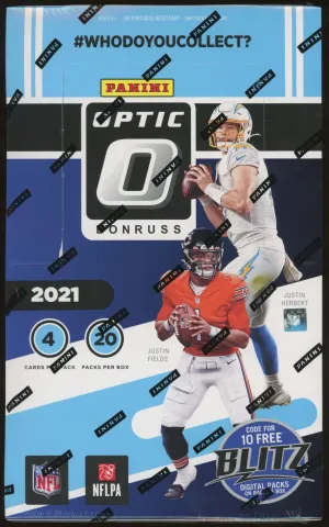 2021 Panini Donruss Optic Football Hobby Box