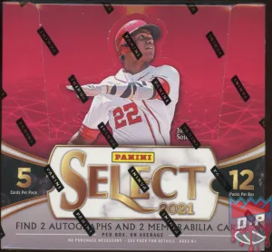 2021 Panini Select Baseball Hobby Box