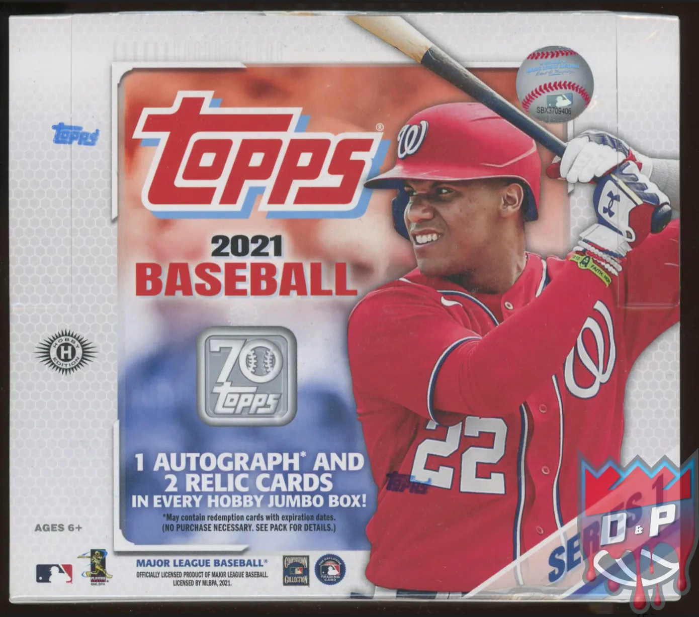 2021 Topps Series 1 Baseball Jumbo Box