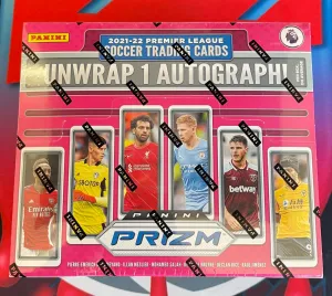 2021/22 Panini Prizm Premier League Soccer Hobby Box