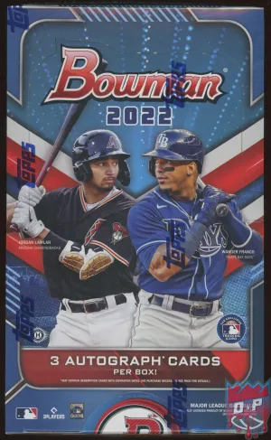2022 Bowman Baseball Jumbo HTA Box