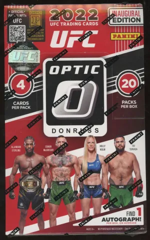 2022 Panini Donruss Optic UFC Hobby Box