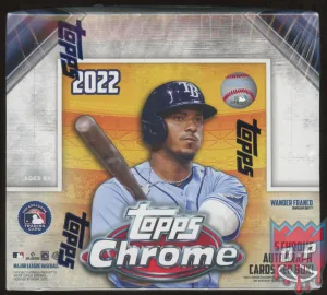 2022 Topps Chrome Baseball Jumbo HTA Box