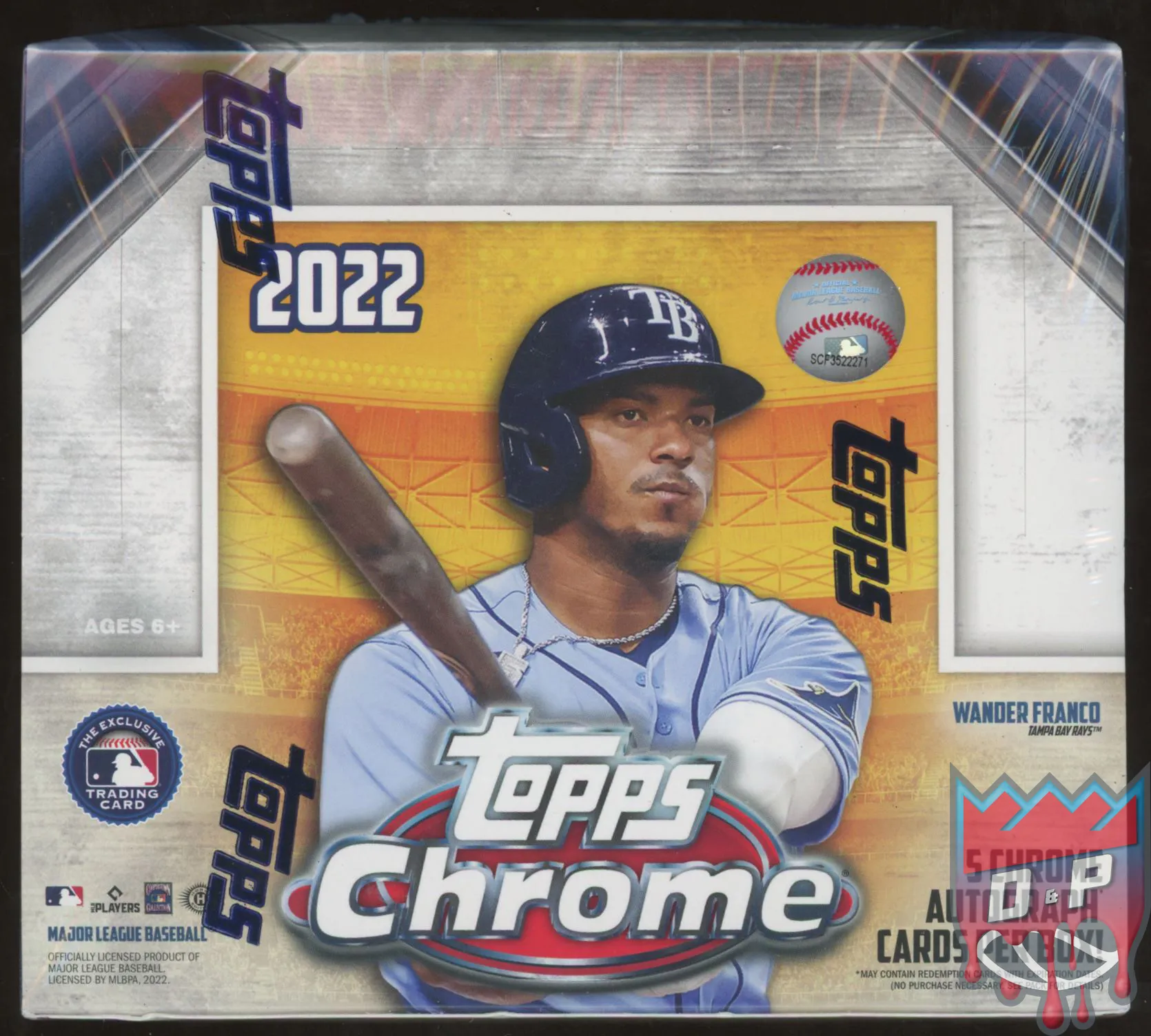 2022 Topps Chrome Baseball Jumbo HTA Box